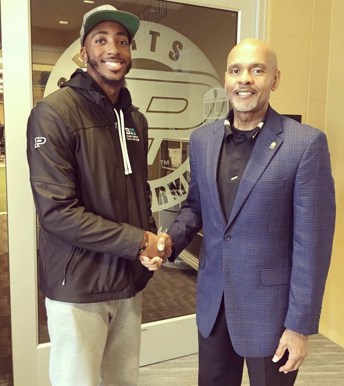 Nick Parks with Nic Roland